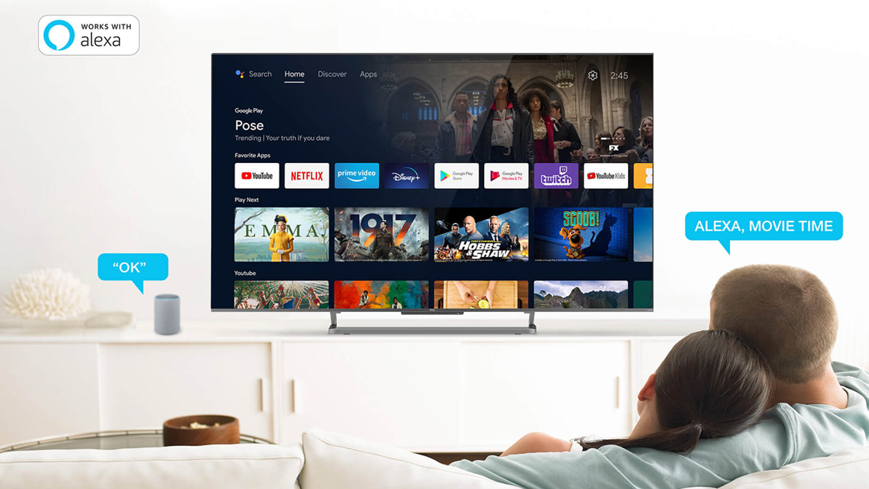 Hear sound from the right place in the scene