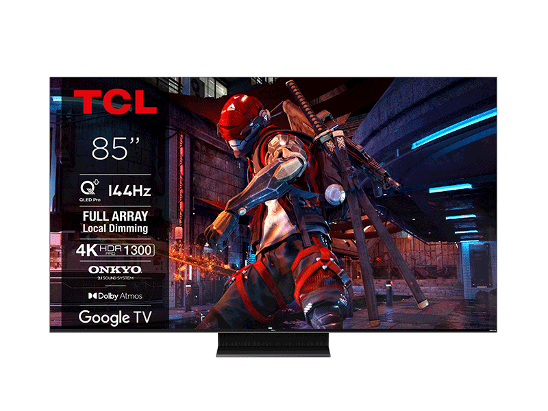 TCL C745 55V グーグル スマートテレビ 多機能アプリ搭載 4K QLED TV 55/65/75 inch - Google TV - C745 - TCL Europe
