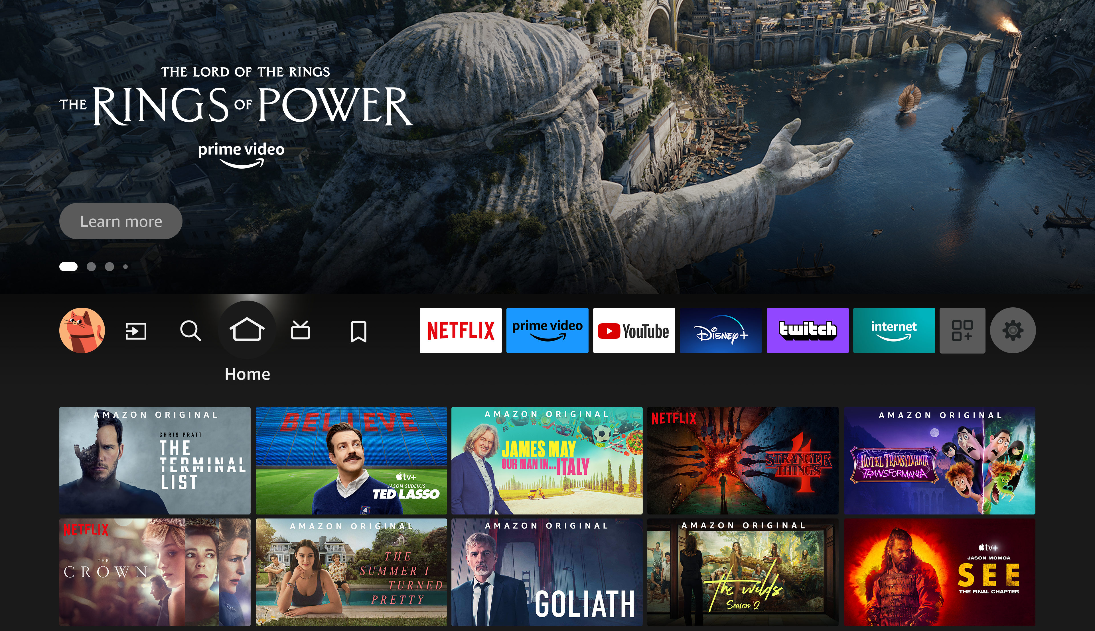 TCL tv 55CF630 screen display