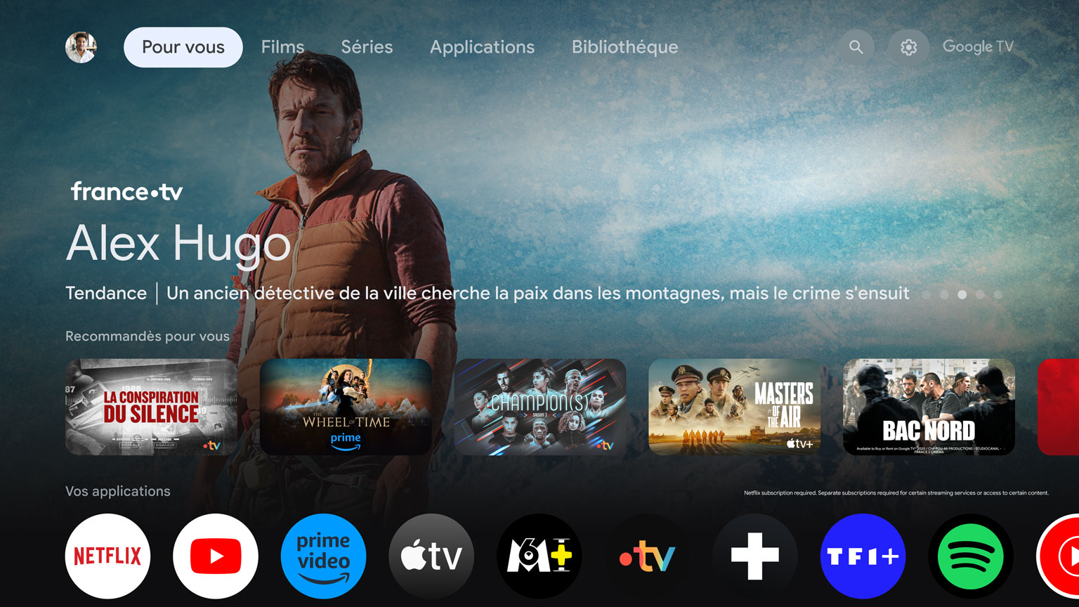 TCL TV P745 Connect Google TV