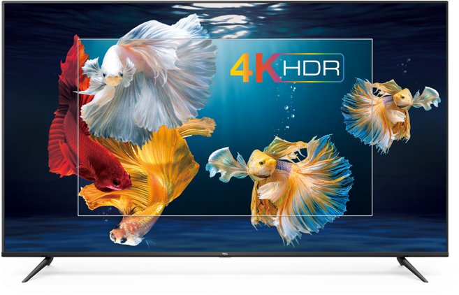Slim 4K TV - 43/50/55/65/75 inch - P615 - TCL Europe