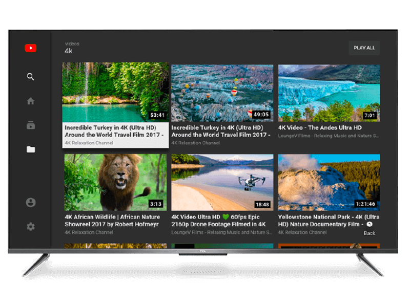 Gledajte YouTube u 4K