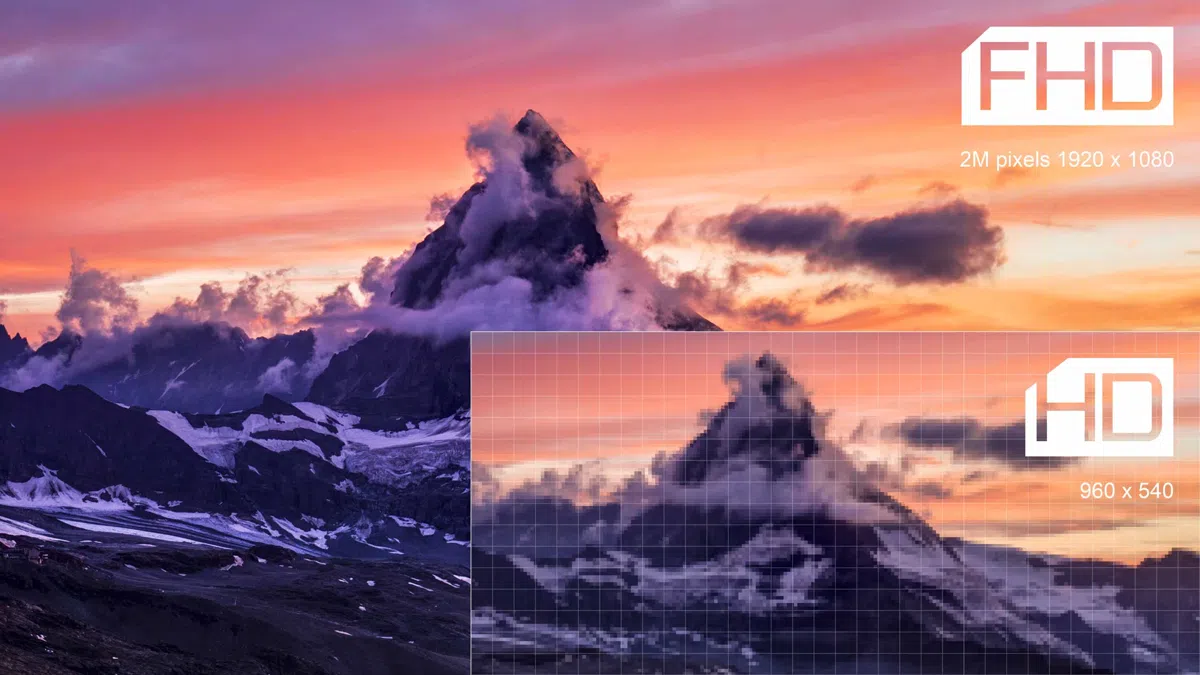 40S5400A טלוויזיה חכמה תמונות חדות וברורות