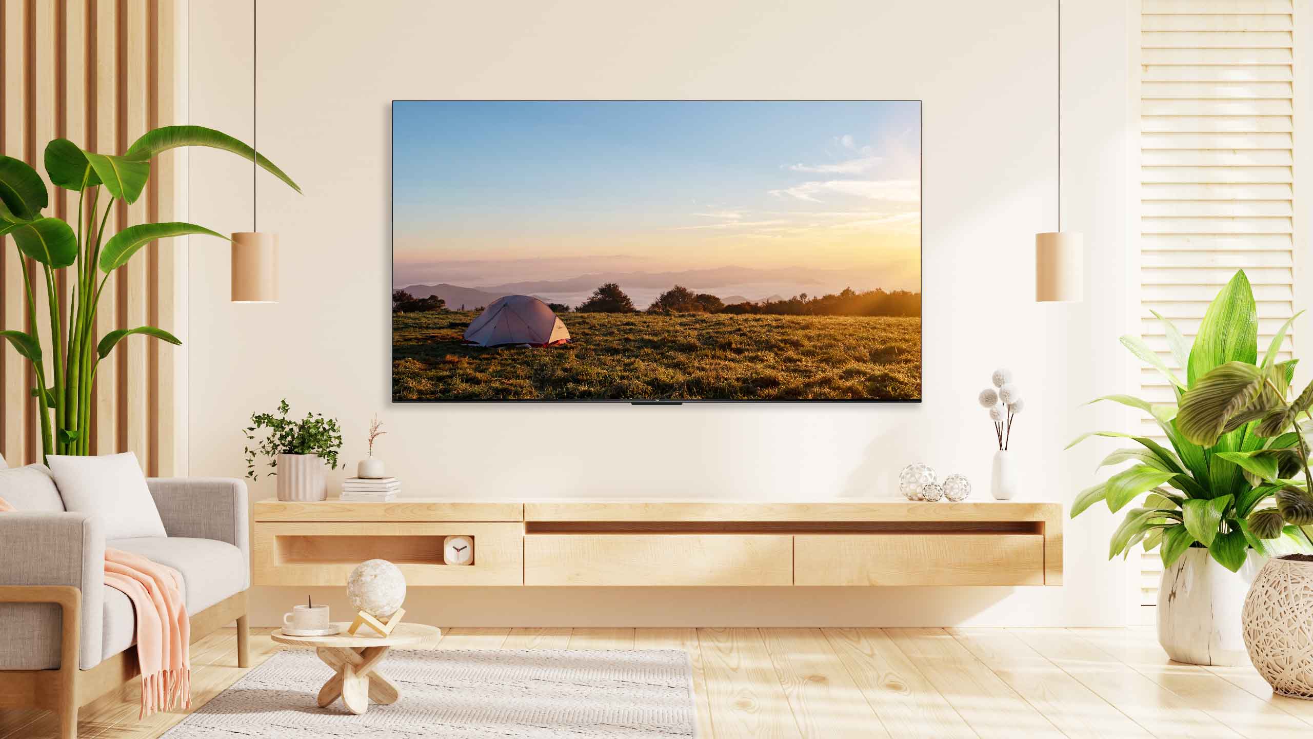 TCL V6B 4k tv lifestyle