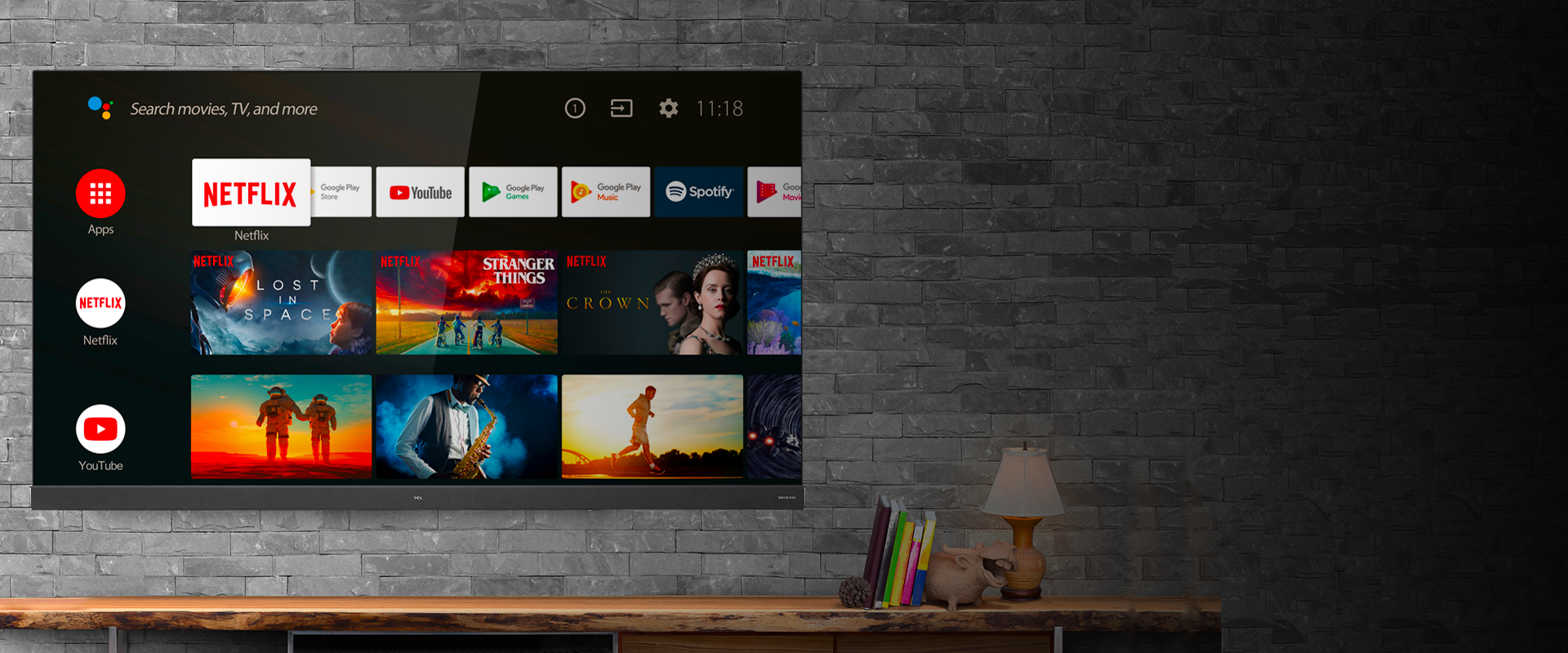 Android TV for easy and unlimited entertainment