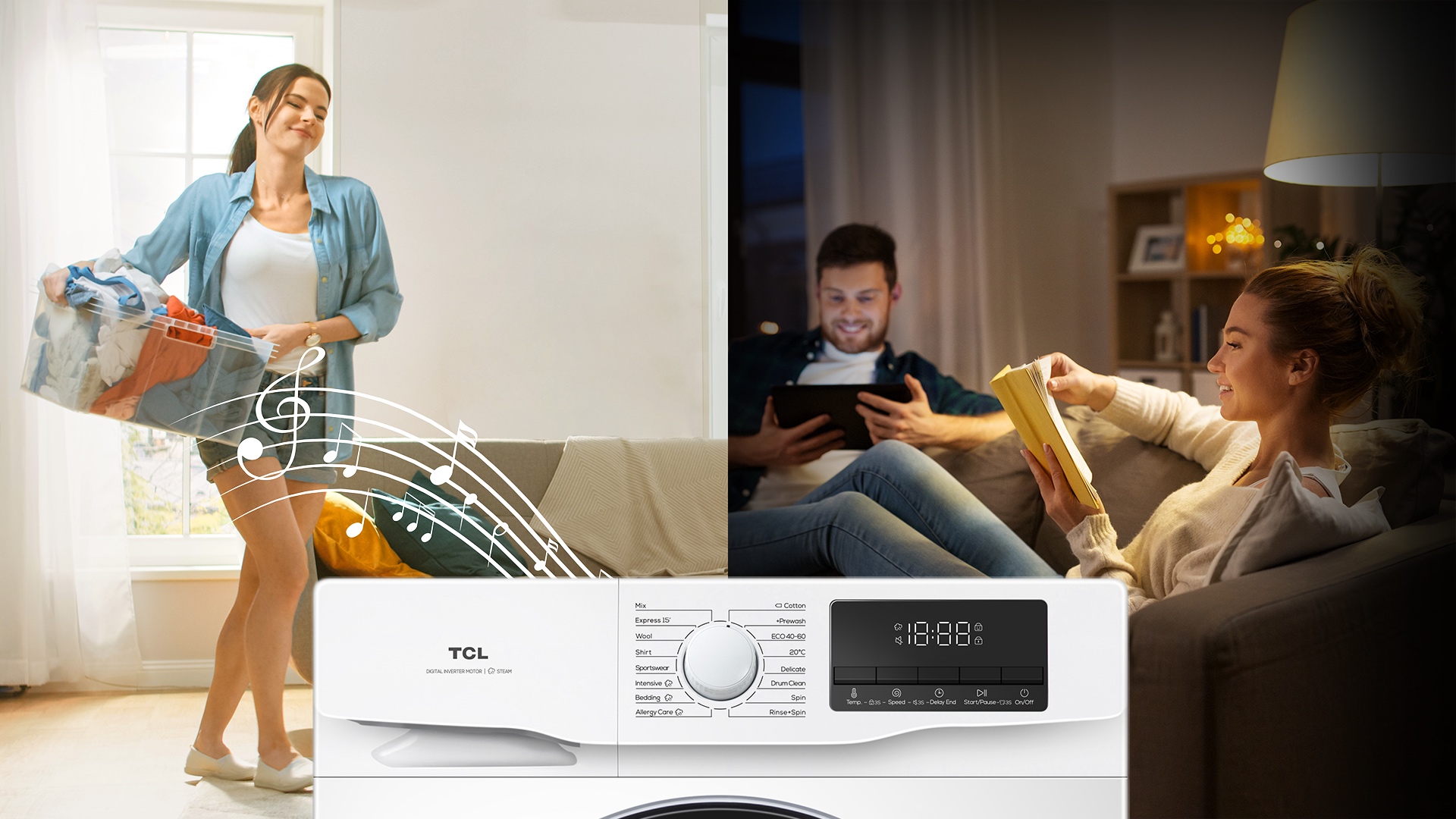 乐竟体育 FF0912SA0 washing machine with silent button