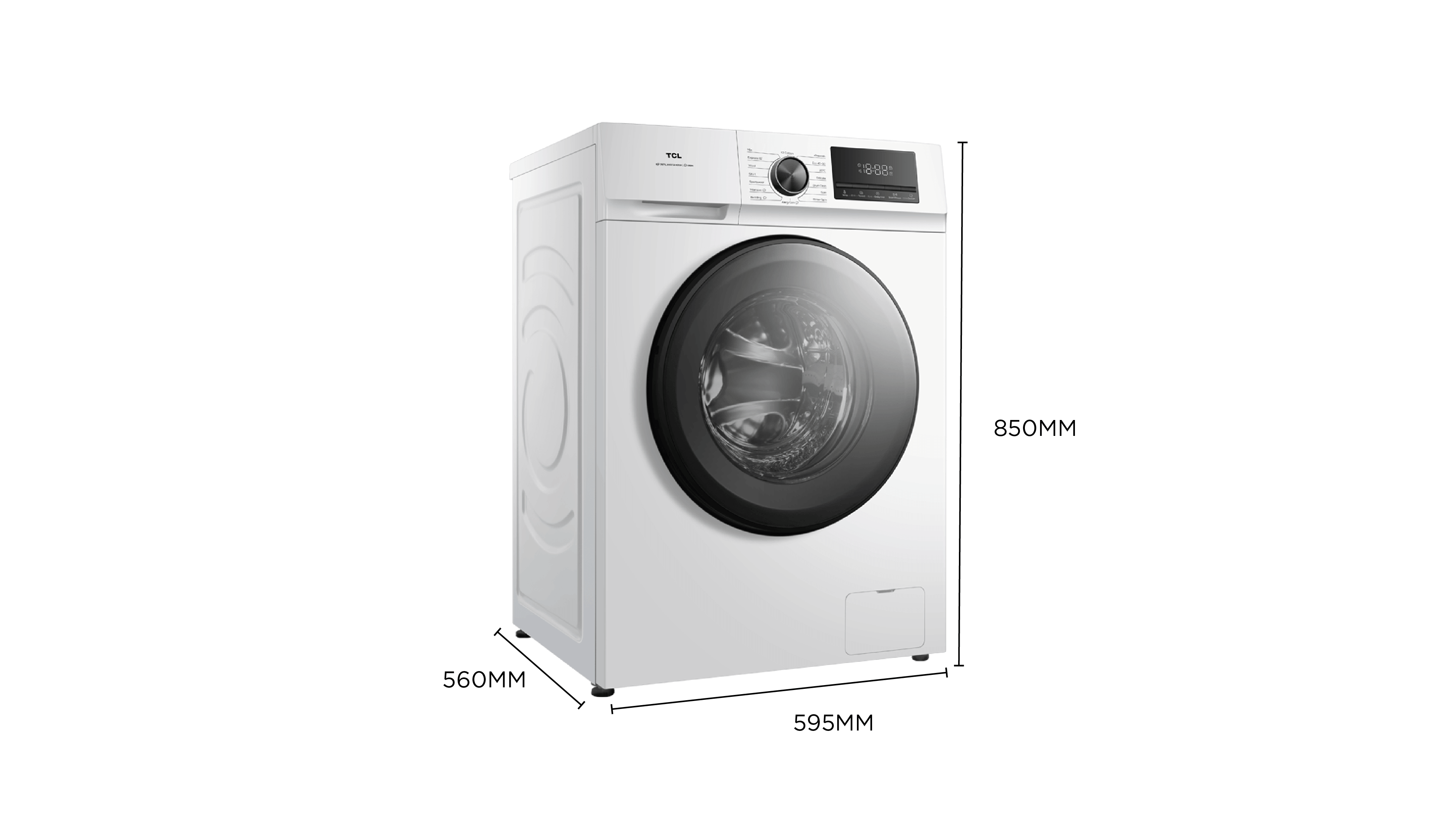 LETOU - ��Ͷ Front Loading Washing Machine's dimension