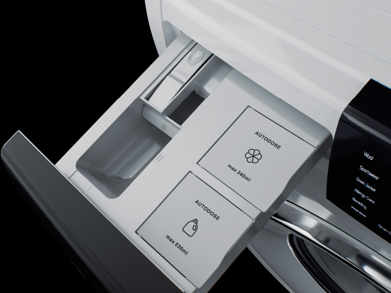 TCL Washing Machine fp0824wc0 Auto Dosing