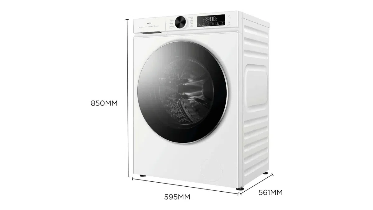 Πλυντήριο Ρούχων TCL FP0944WA0GR, 9kg, με Τεχνολογία Ατμού, 1400 Στροφών 16 TCL FP0944WA0 washing machine's dimension