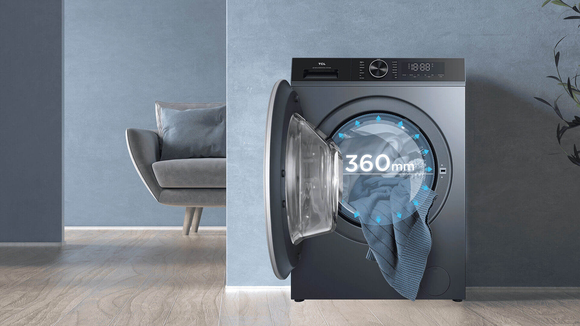 FP0834SA1 making it easy to put in large garments