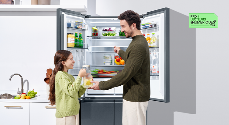 Le réfrigérateur OptiSpace de TCL obtient le 1er Prix des Lecteurs des Numériques
