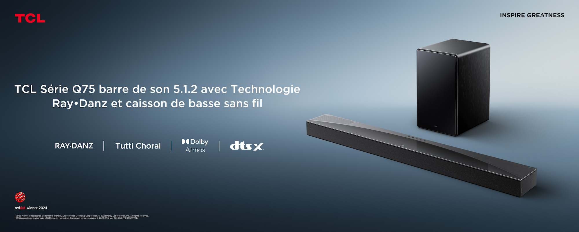 Barre de son TCL Q75H
