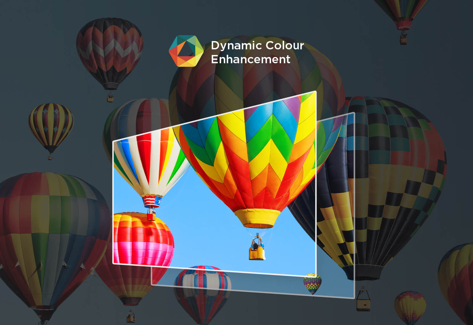 Dynamic colour enhancement