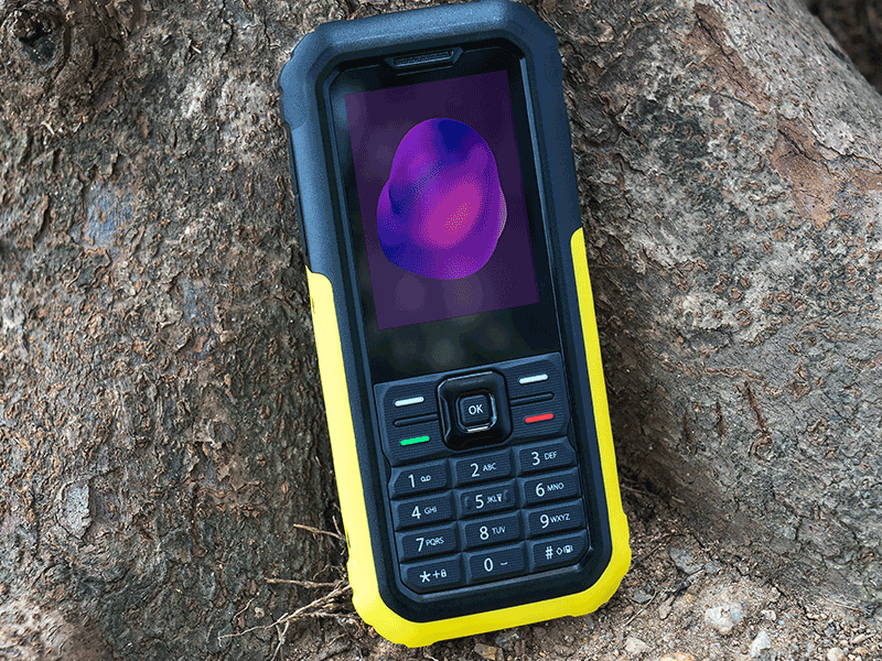 Tastiera ampia e robusta. 