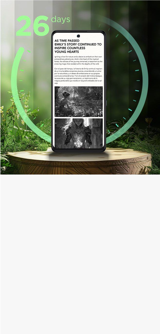 TCL 50 PRO Reading mode