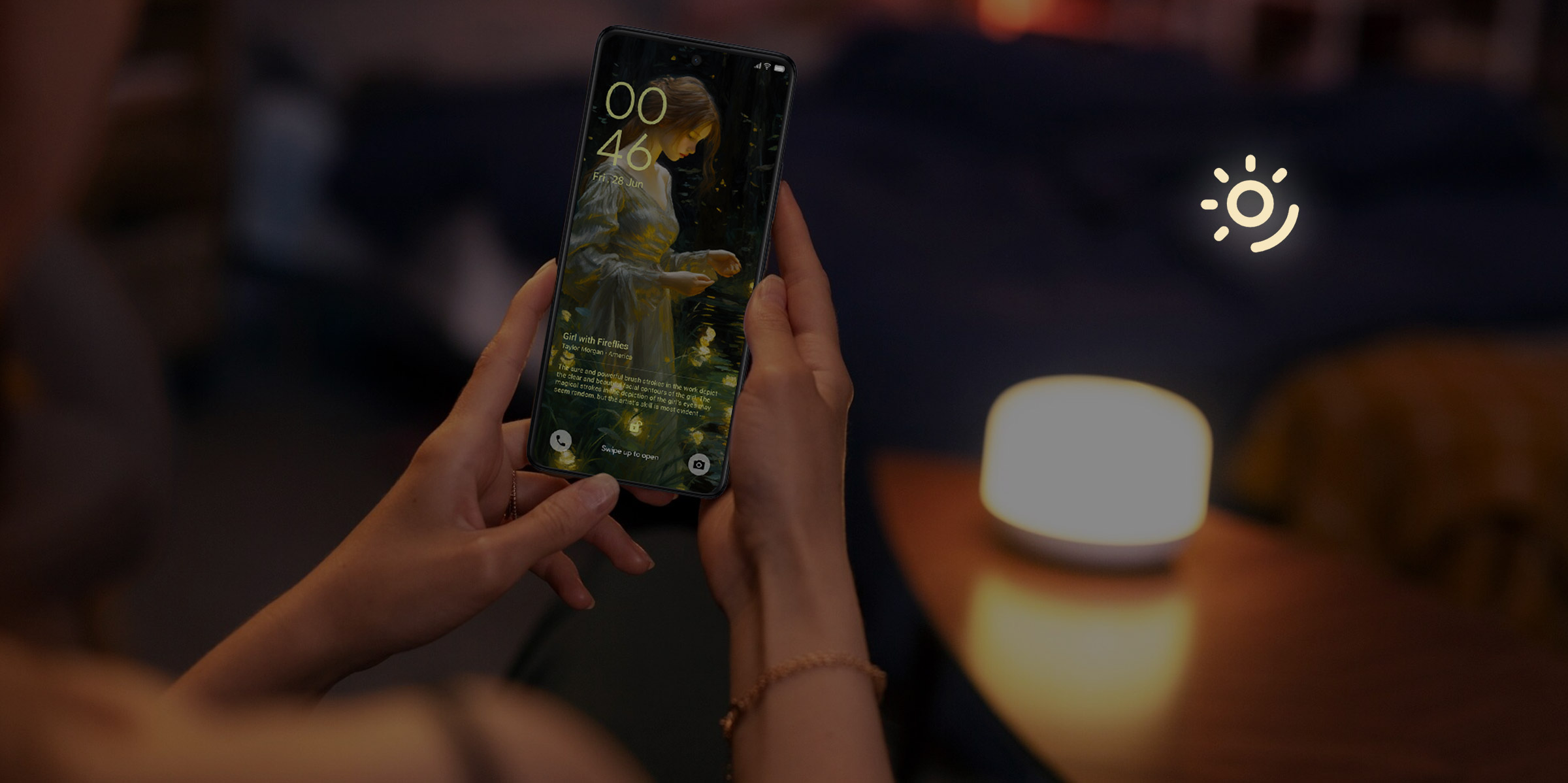 TCL 50 NXTPAPER 5G Night-friendly viewing