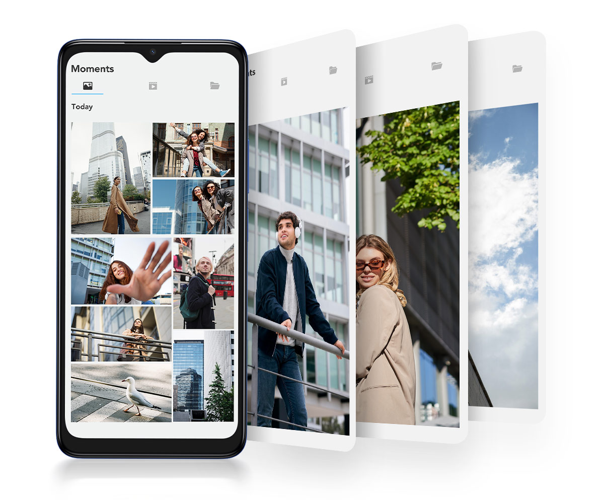 TCL 505 Smartphone Armazenamento amplo