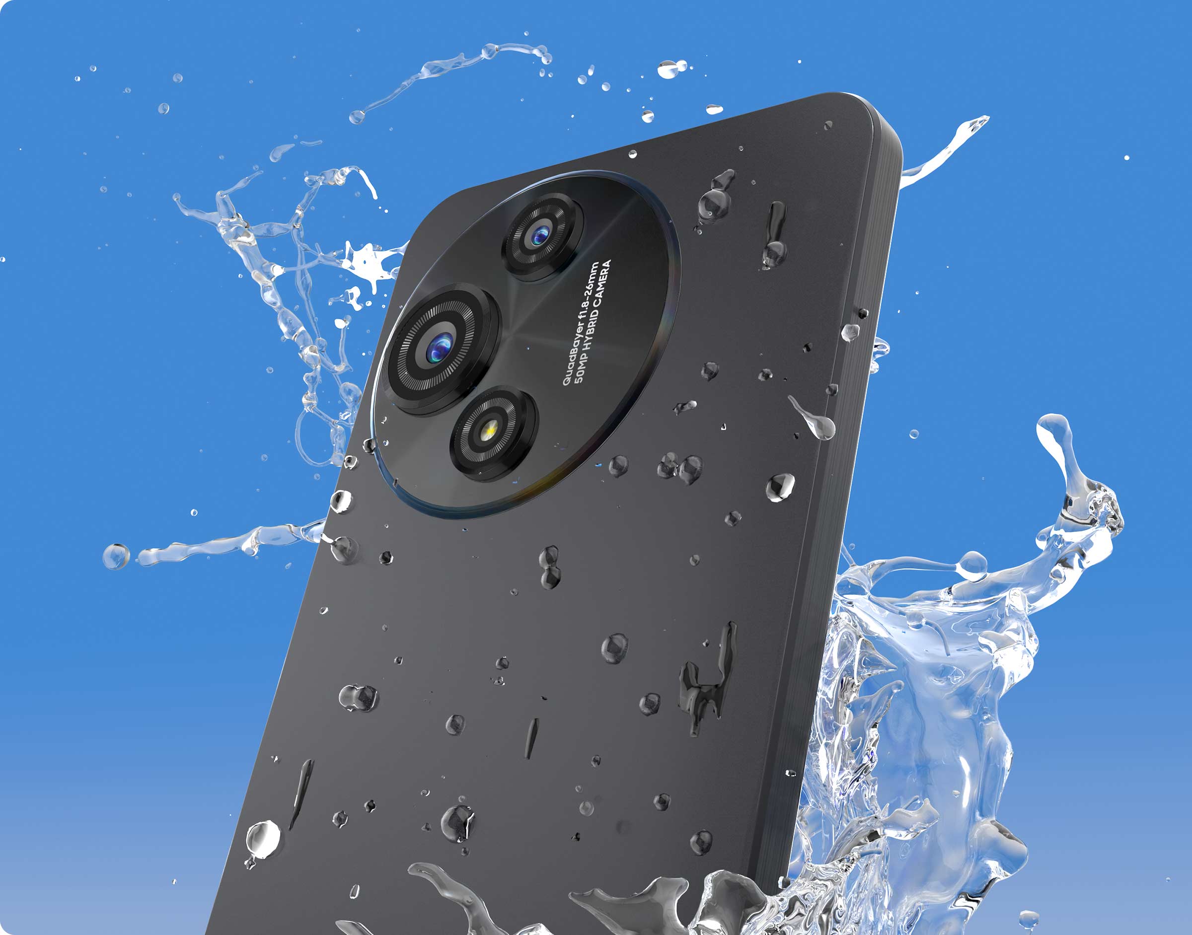 TCL 60 5G Smartphone Splash-proof Design