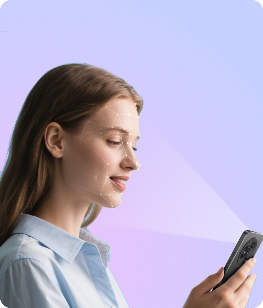 TCL 60 SE Face unlock