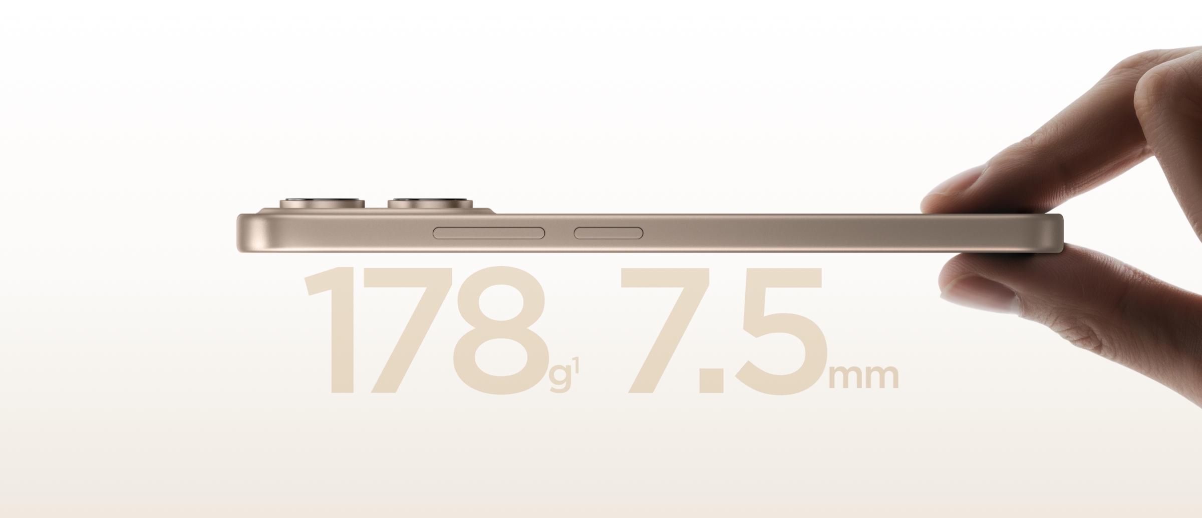 Strikingly Slim and Light