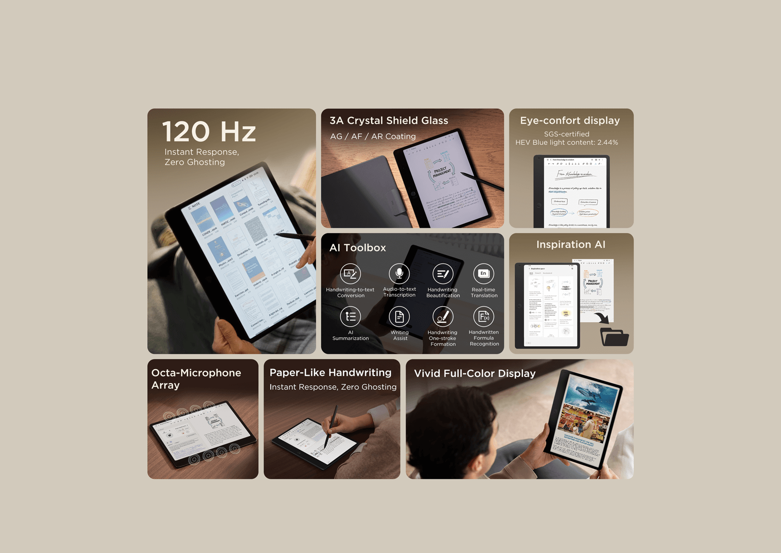 TCL Note A1 NXTPAPER Top Feature