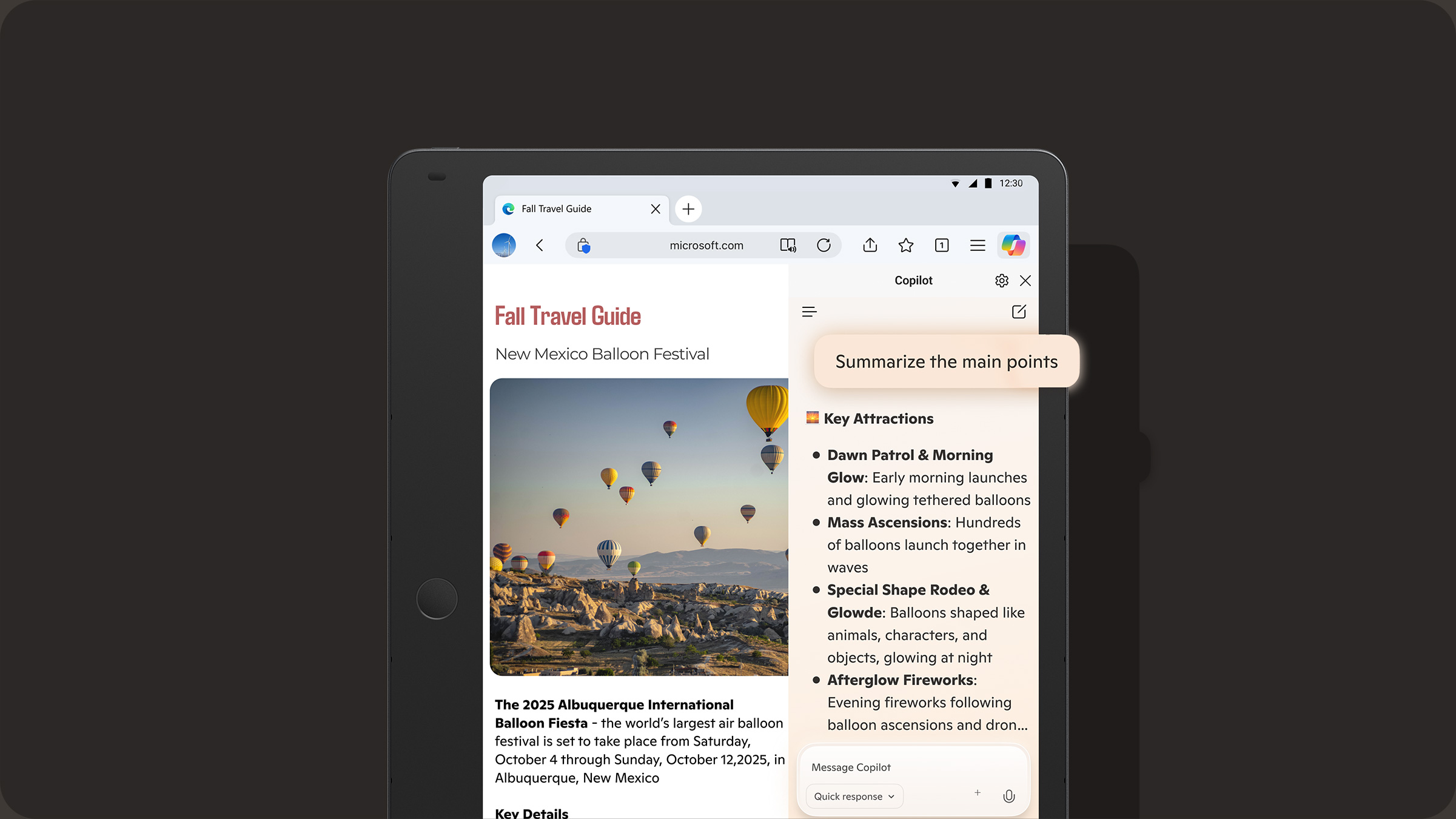 TCL Note A1 NXTPAPER Top Feature