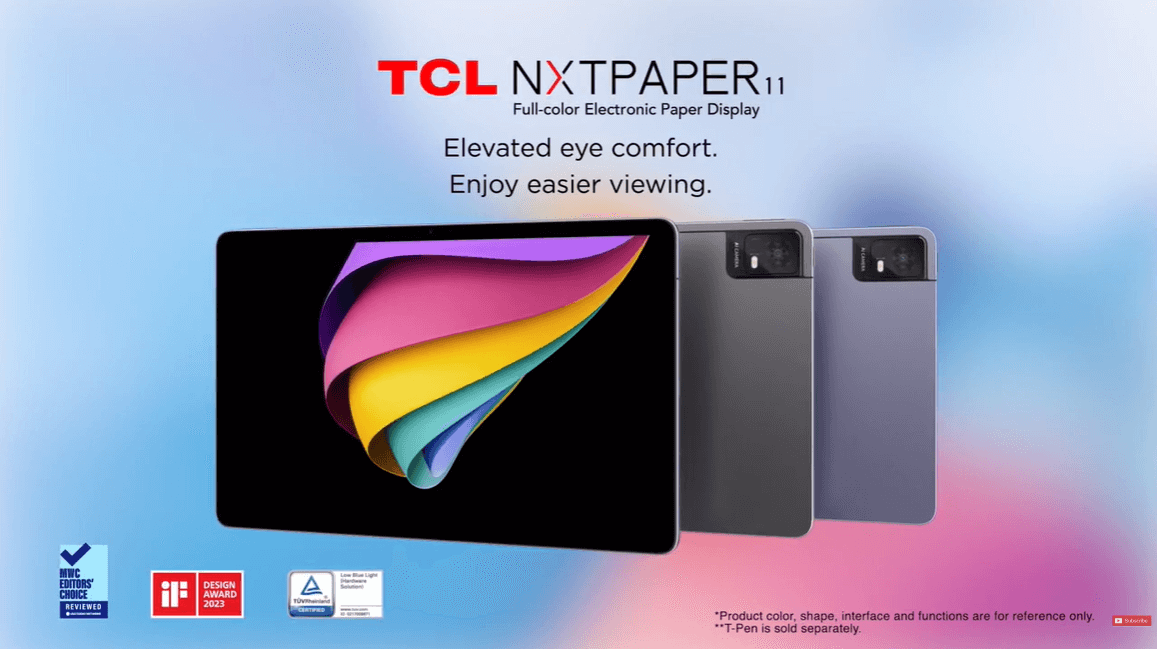 Discover the Advantages of the TCL NXTPaper 11 Tablet's Paper-Like Display, by Scottlewis