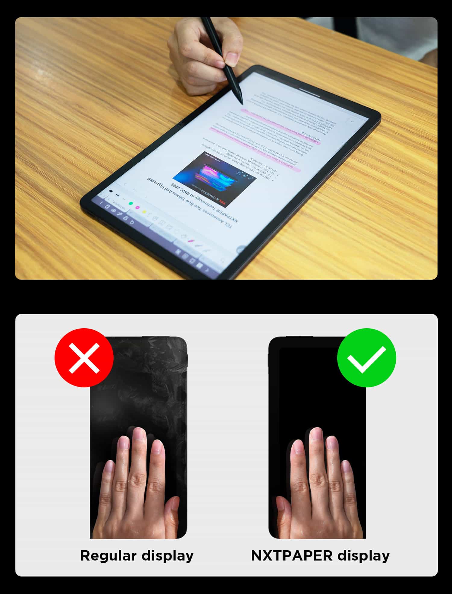 Tablets- TCL NXTPAPER 11 | Full-color Electronic Paper-like Display ...