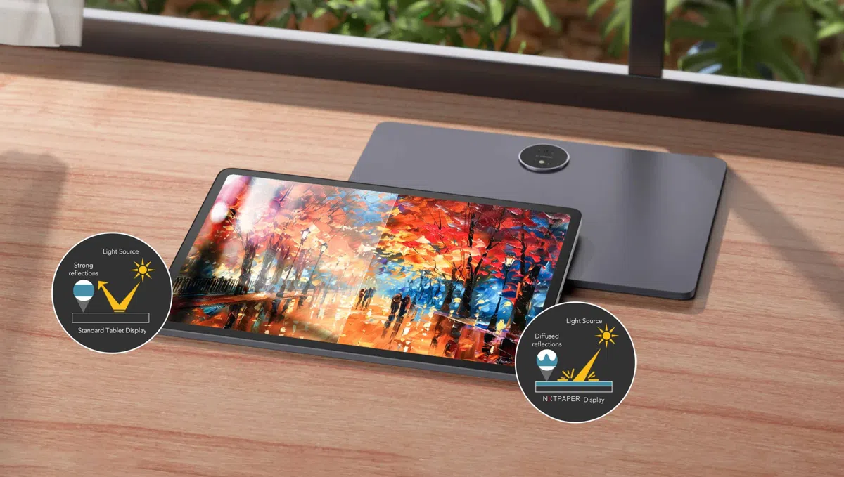 TCL NXTPAPER 14 Anti-glare display