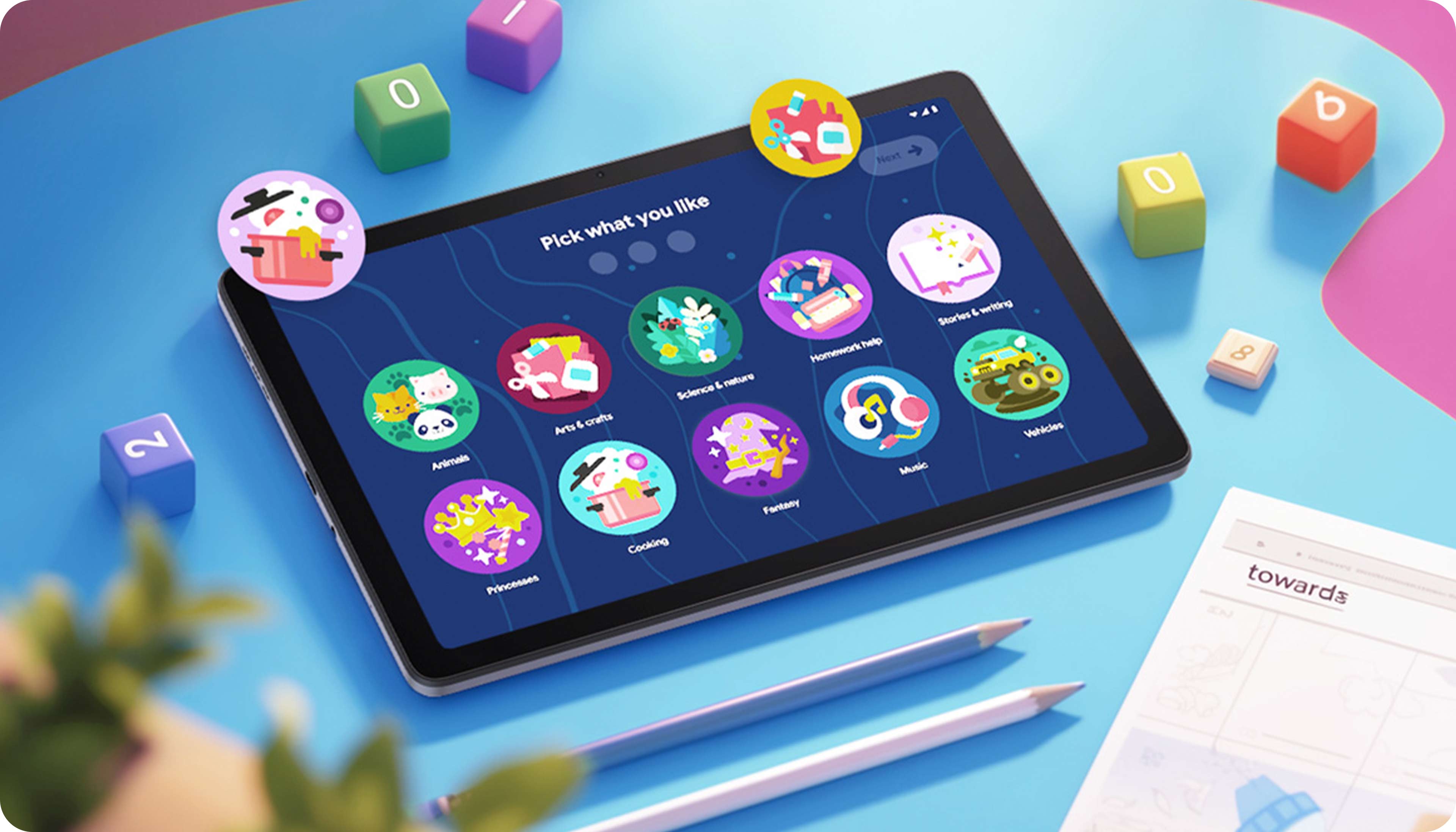 TCL TAB 10L Gen 4 Tablet with Kids Space