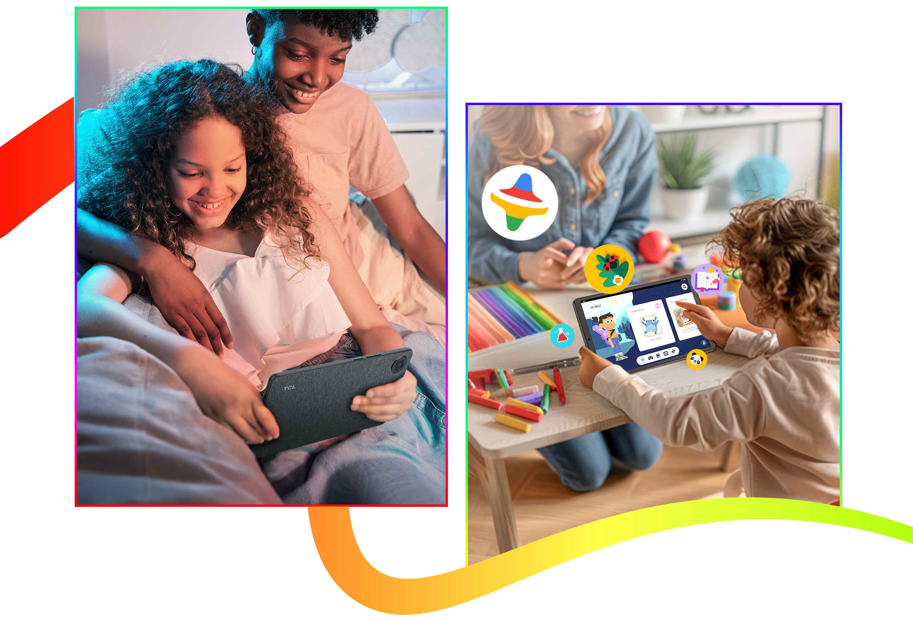 TCL TAB 8 Gen 2 Google Kids Space for children 
