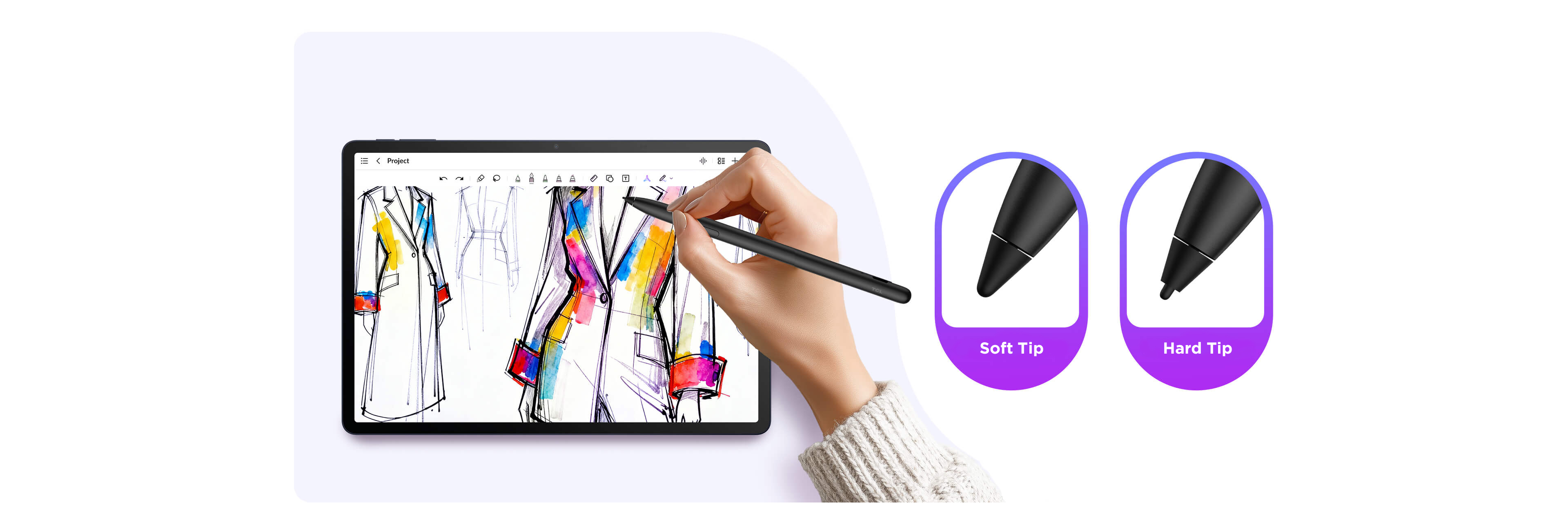 乐竟体育 TAB 10 Gen 4 Tablet offers dynamic images on its sharp 10.1"  FHD screen
