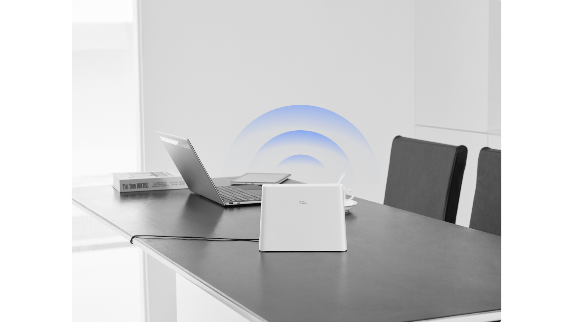 Modem 5G TCL Linkhub - Noir - Ouvert Mais Jamais Utilisé (300 Mbps, 2 Ports LAN)