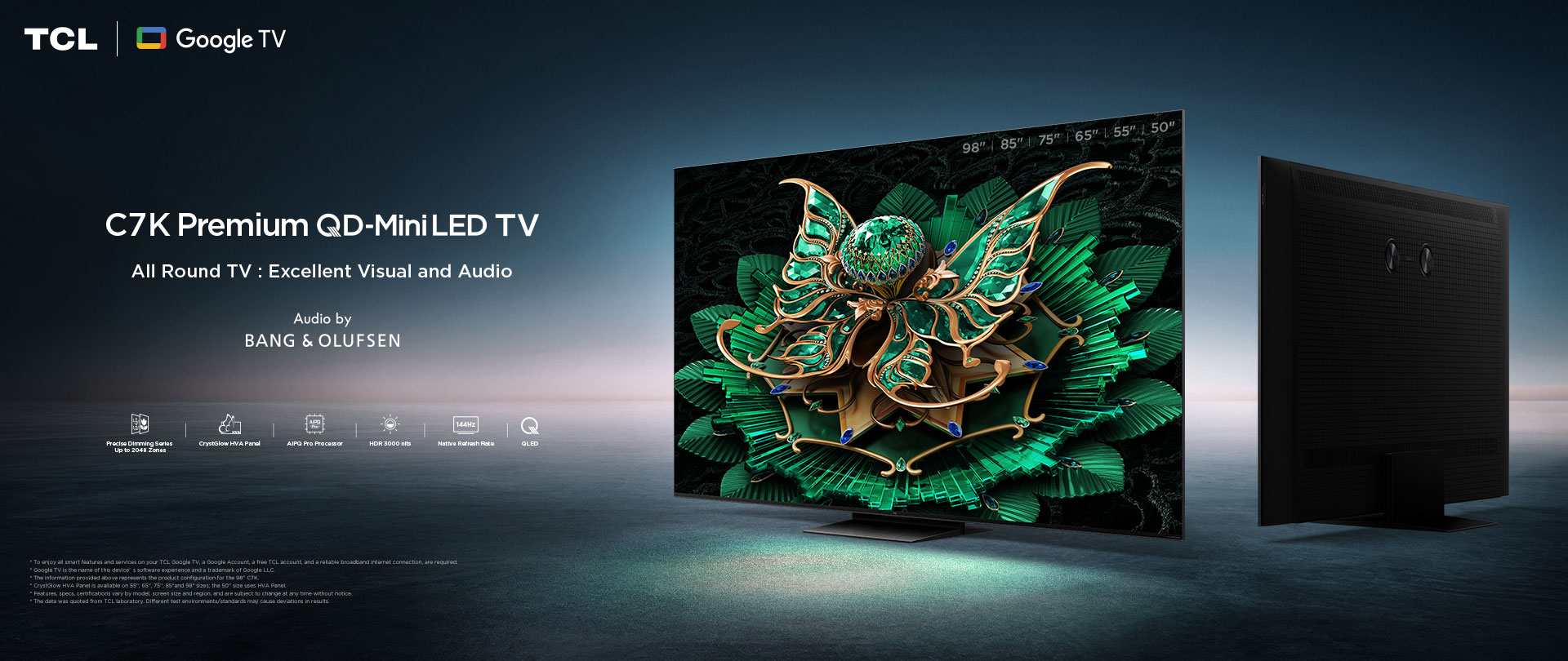 TCL QD-Mini LED 2025 lineup