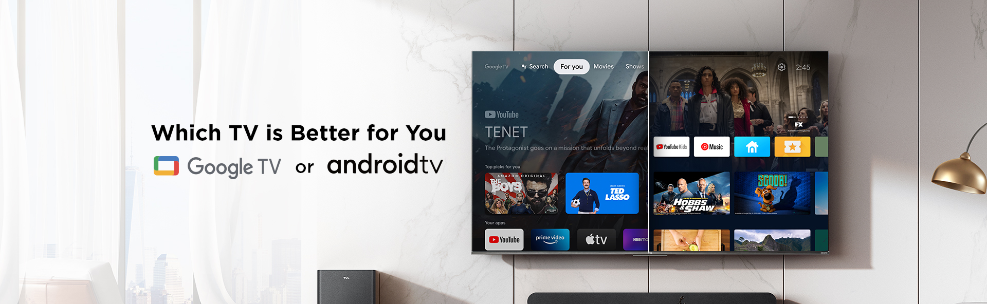 Which TV is better for you- Google TV or Android TV? A Definitive Guide