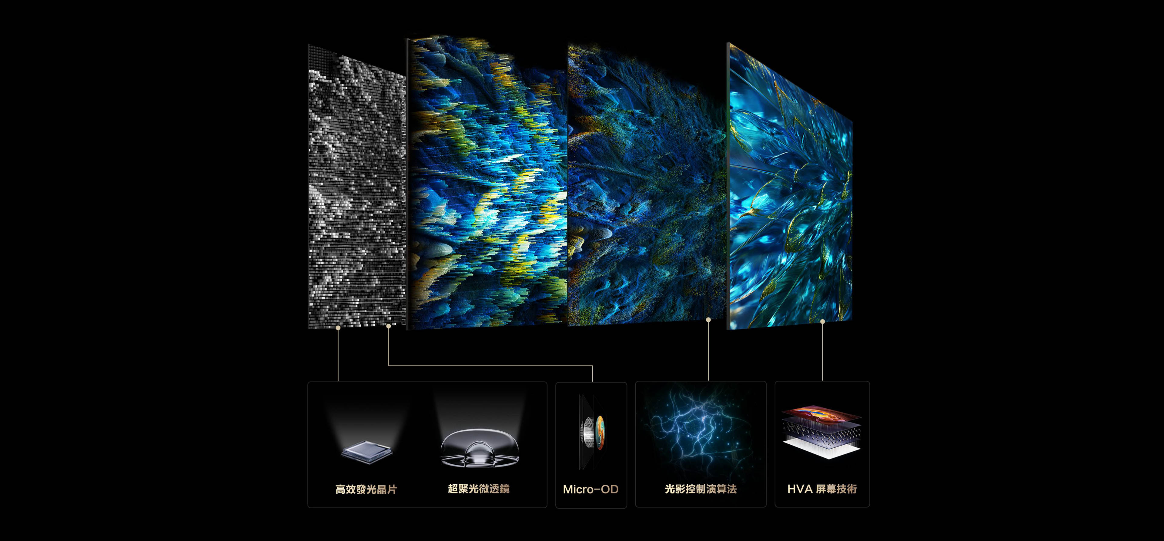 TCL A400M Premium QD-MiniLED TV with Smart Design