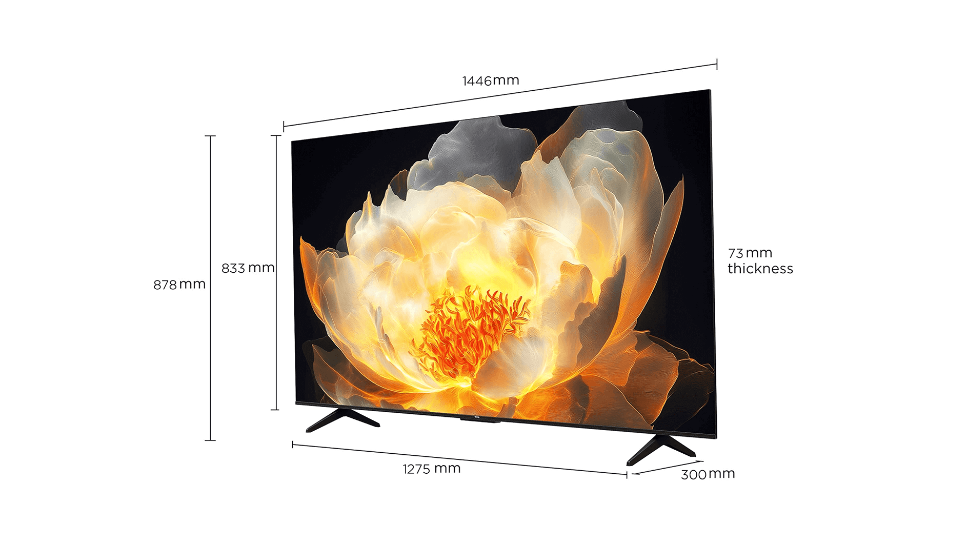 65-palčni televizor P6K 4K HDR