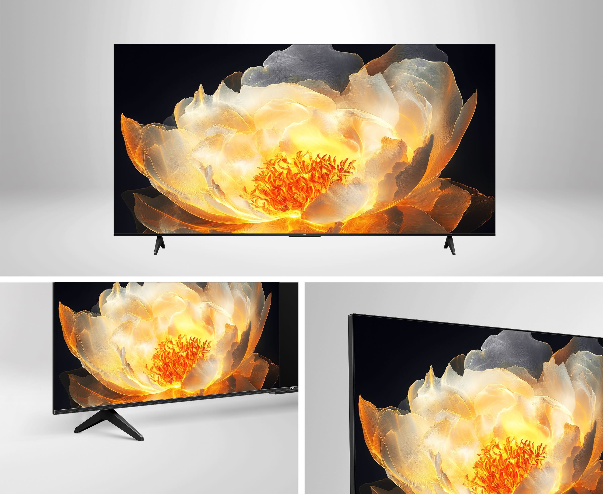TCL P6K Metallic Bezel-less טלוויזיה חכמה V6C 4K HDR TV&nbsp;מבית TCL