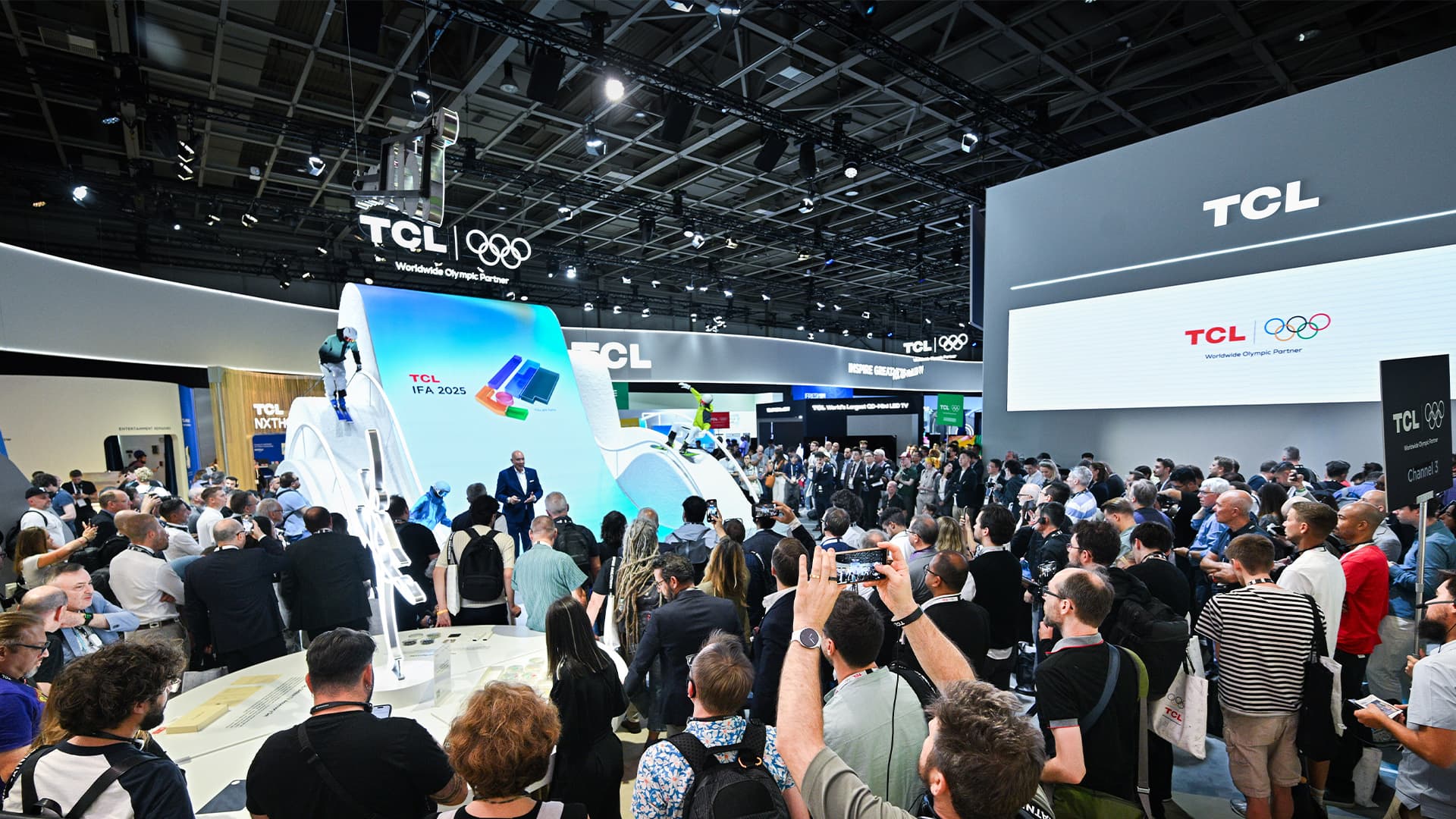 Inspire Greatness, Ignite Your Vibe:  TCL Showcases Latest Display Technologies and AI Innovations at IFA 2025