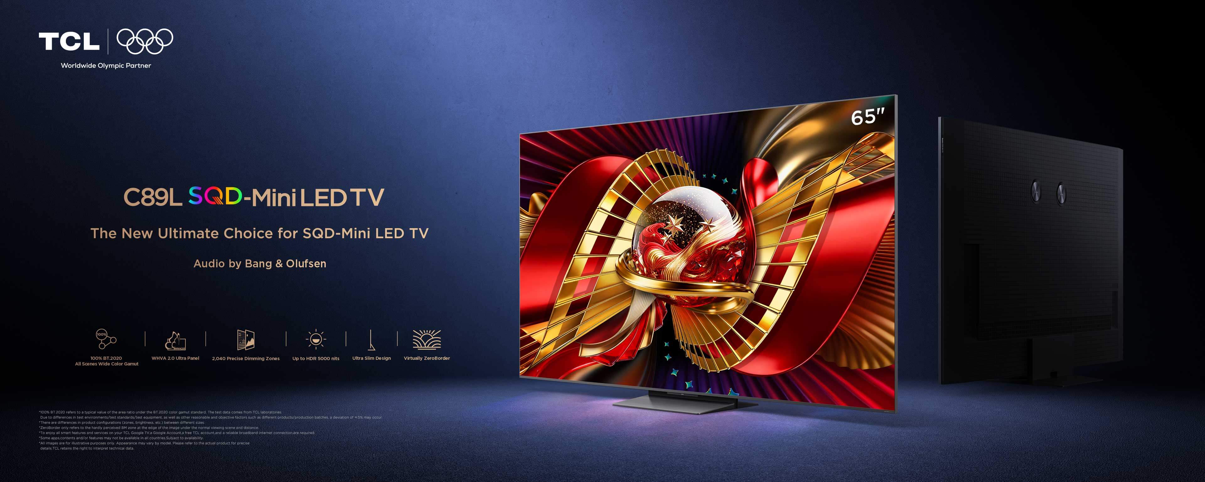 乐竟体育 C89L SQD-Mini LED TV