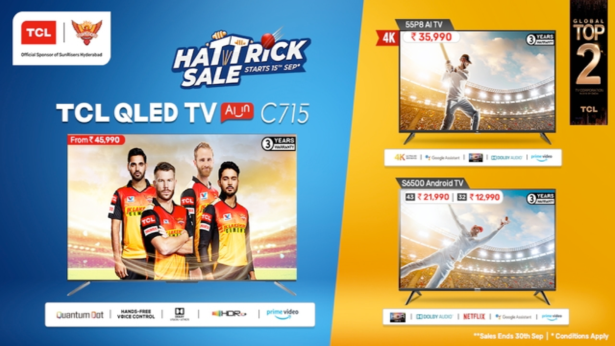 Experience IPL with TCL's latest QLED TV: Available at Exciting Prices