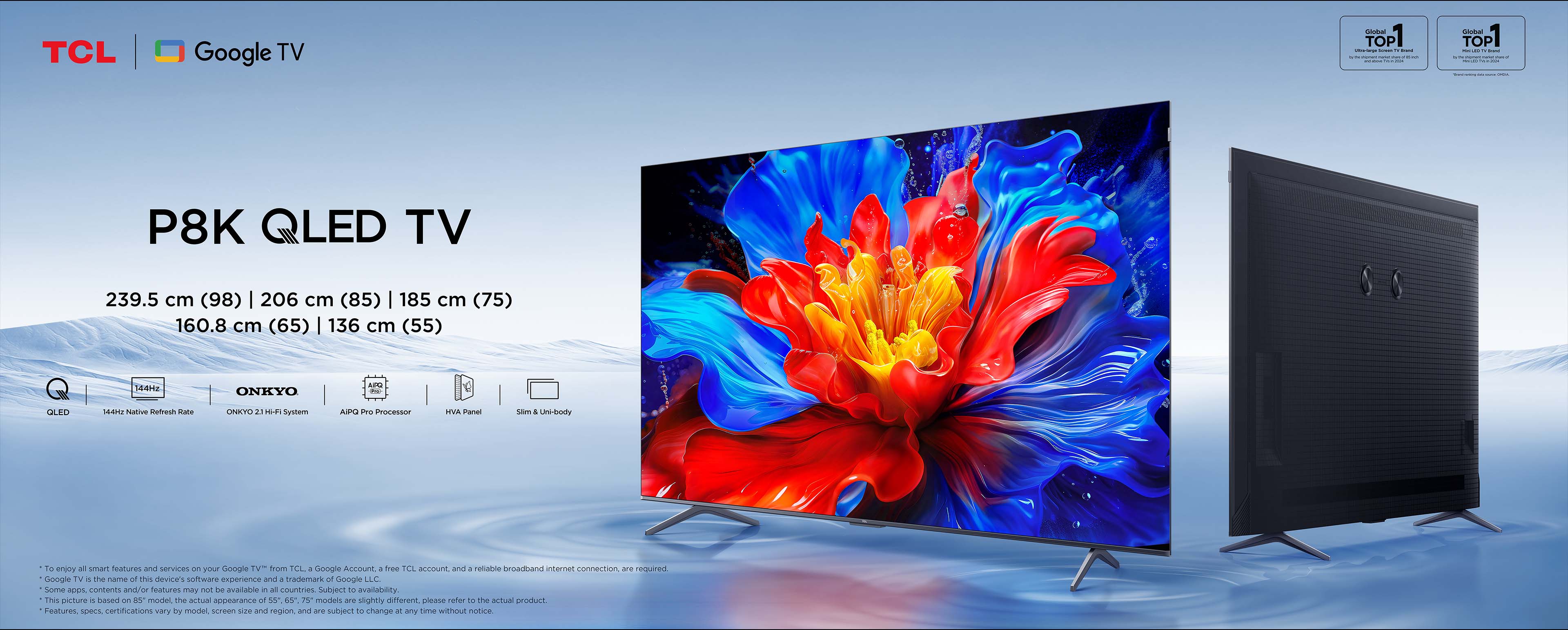 TCL P8K QLED TV