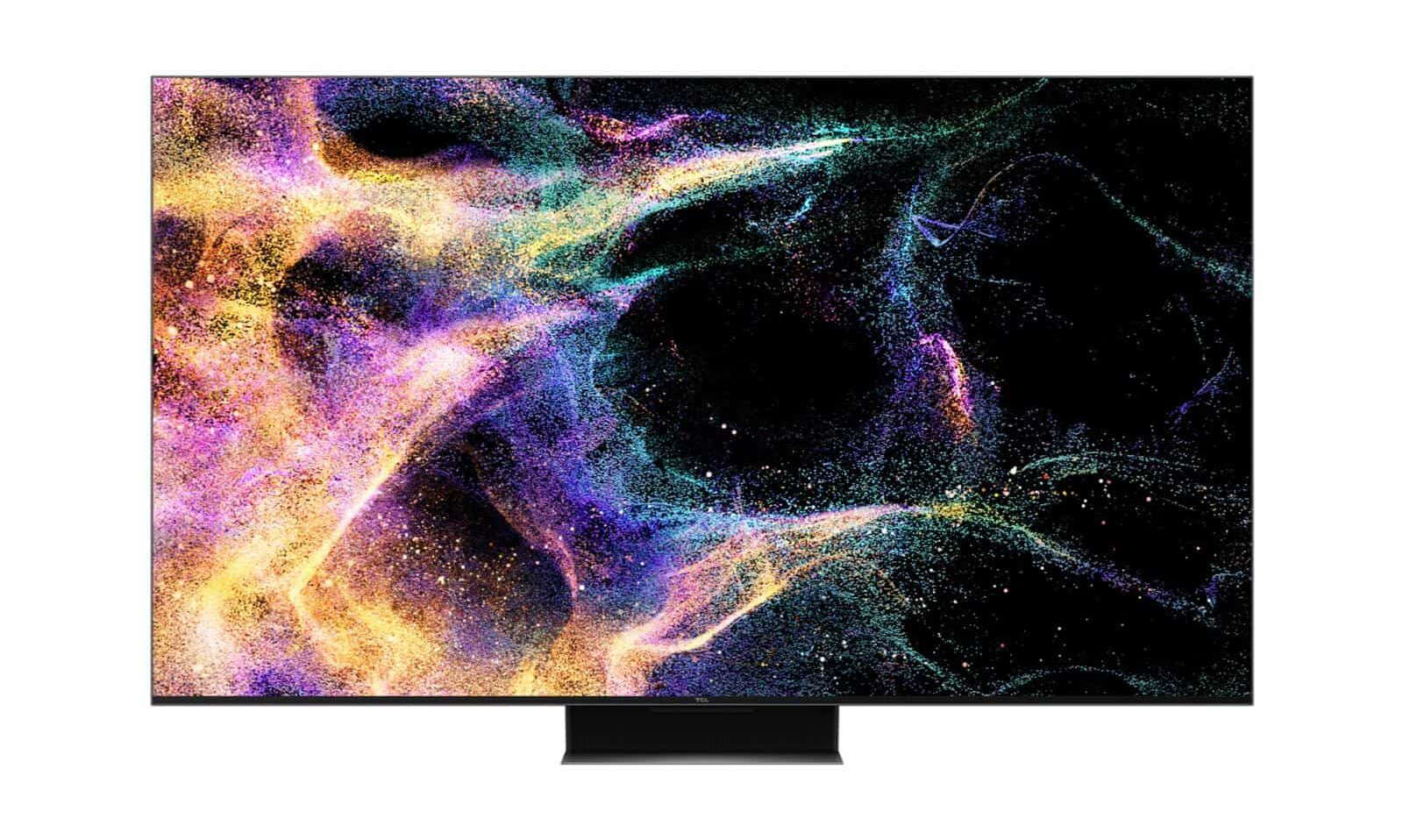 TCLと共同開発したQLED/miniLEDパネルを搭載するドンキ専用