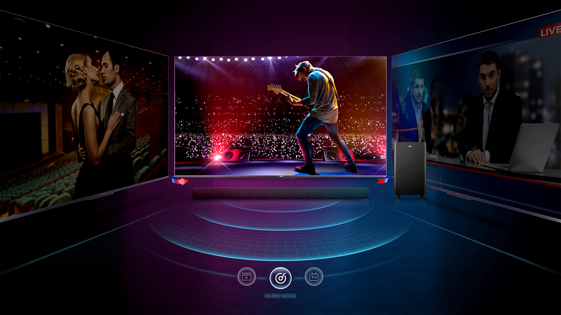 新品　TCL スピーカー　サブウーファー付 TS8212 TCLサウンドバー-Dolby Atmos-TS8212シリーズ-TCLジャパン