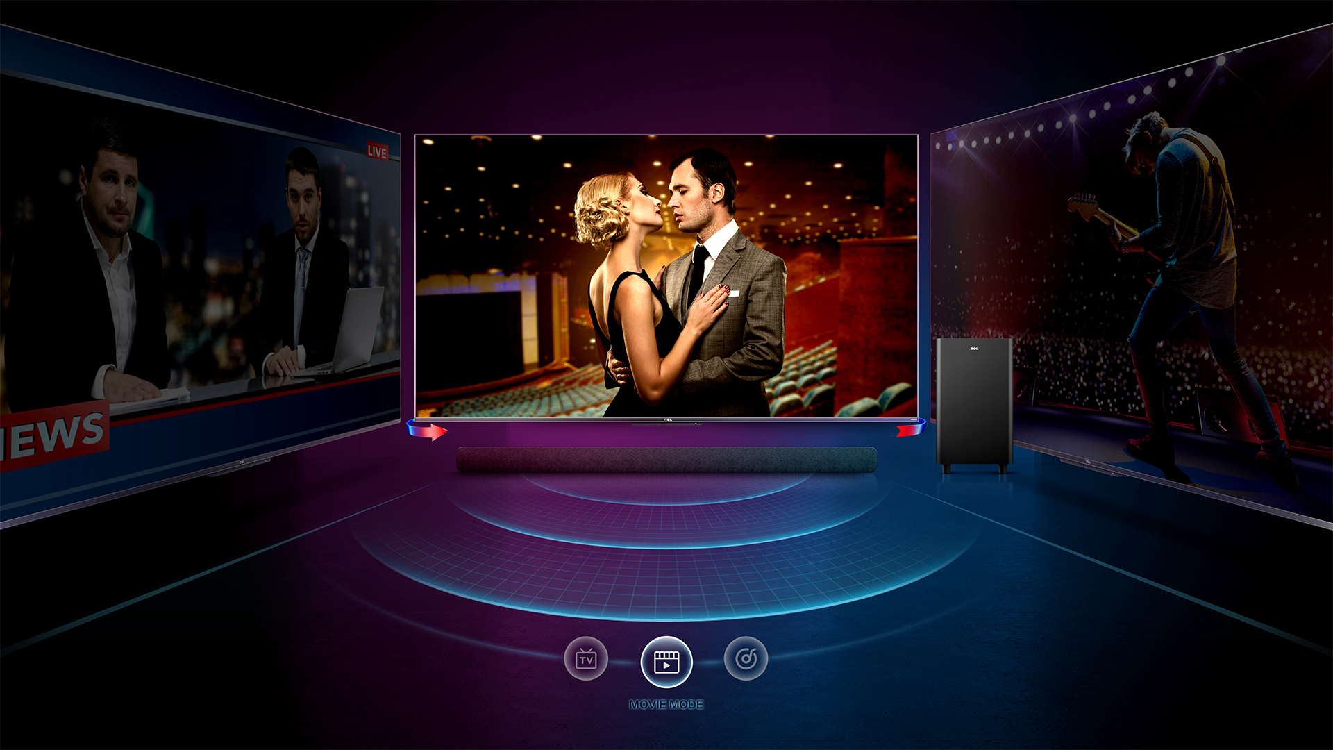 TCL TS8212 サウンドバー　スピーカー TCL S Class 2.1 Channel Home Theater Sound Bar with Wireless