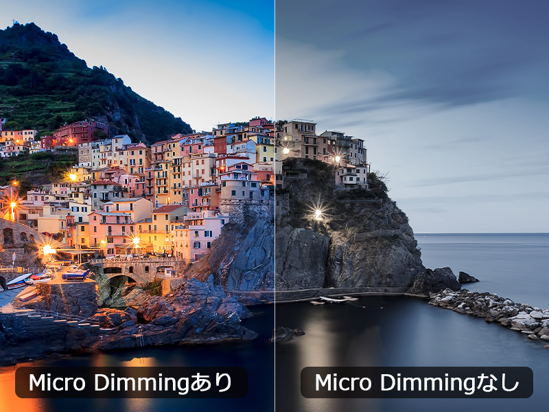 TCL c636 優れたコントラスト