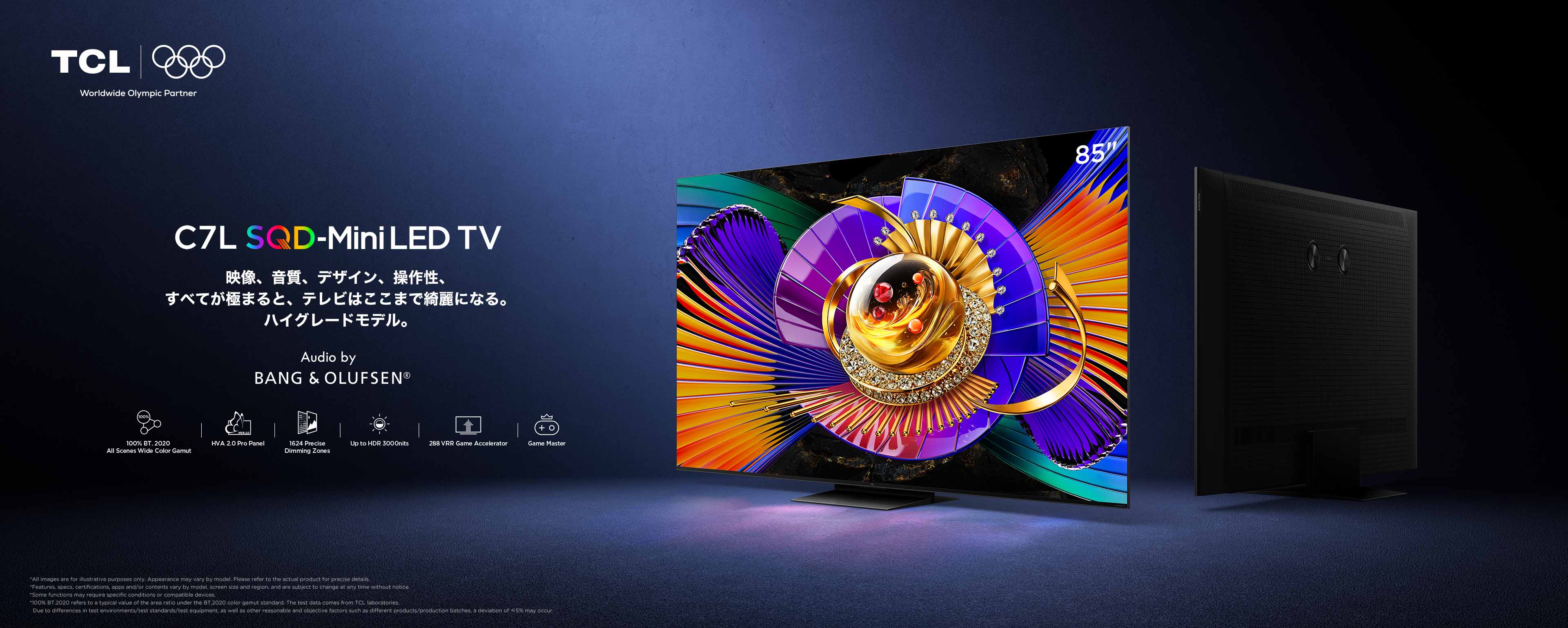 TCL C7L SQD-Mini LED TV – 55