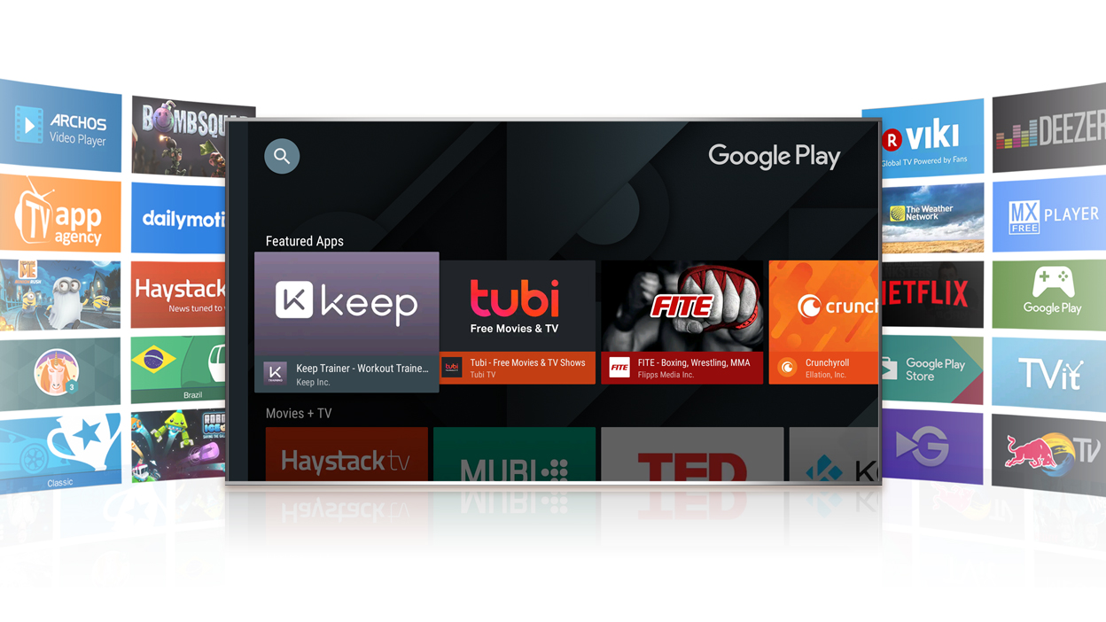 TCL Android tv S6500 Google play
