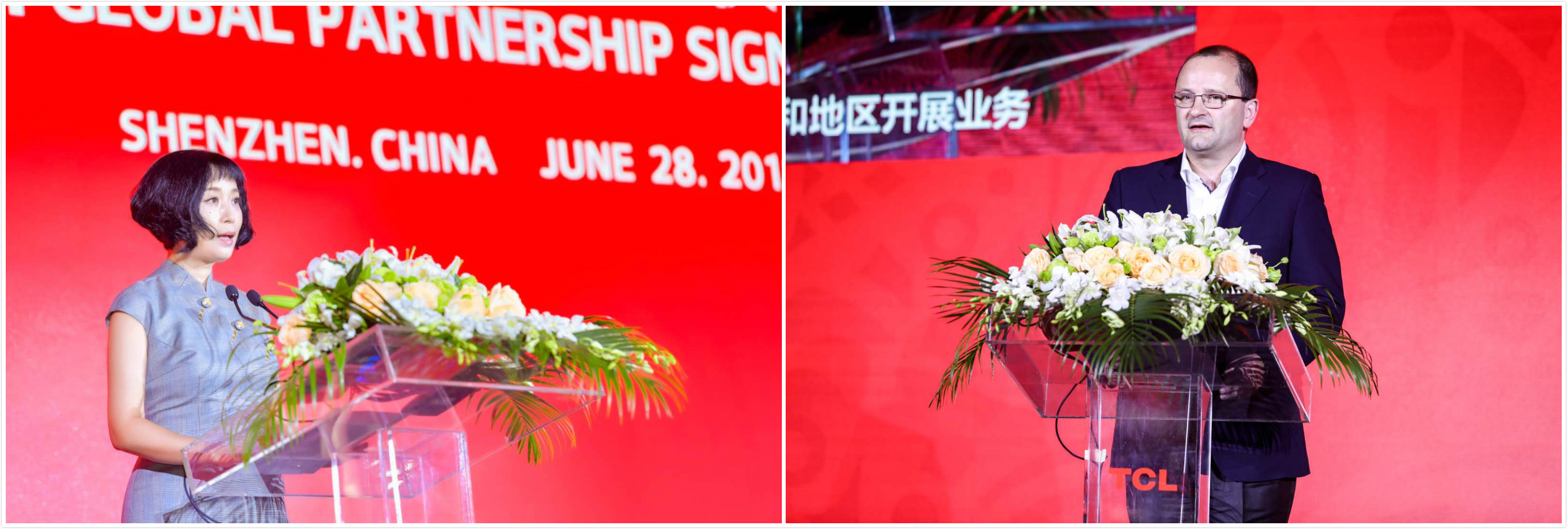 TCL partnership with FIBA speeches