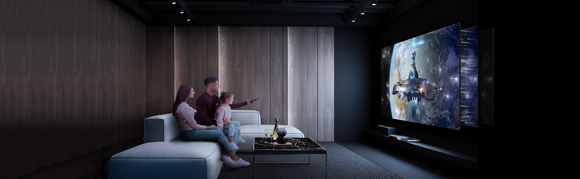 リビングルームを劇場に変える方法-簡単ガイド